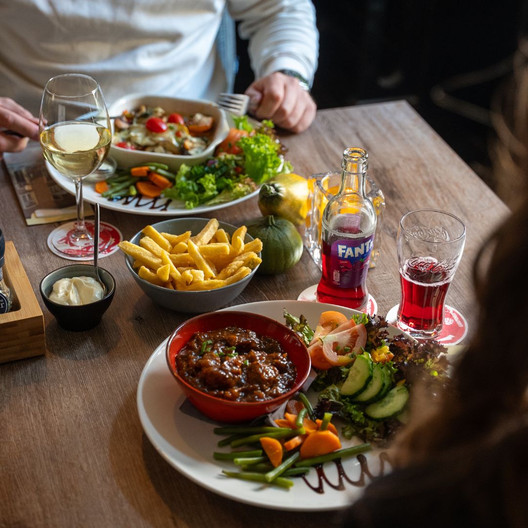 diner bij Café Quanten in Mheer
