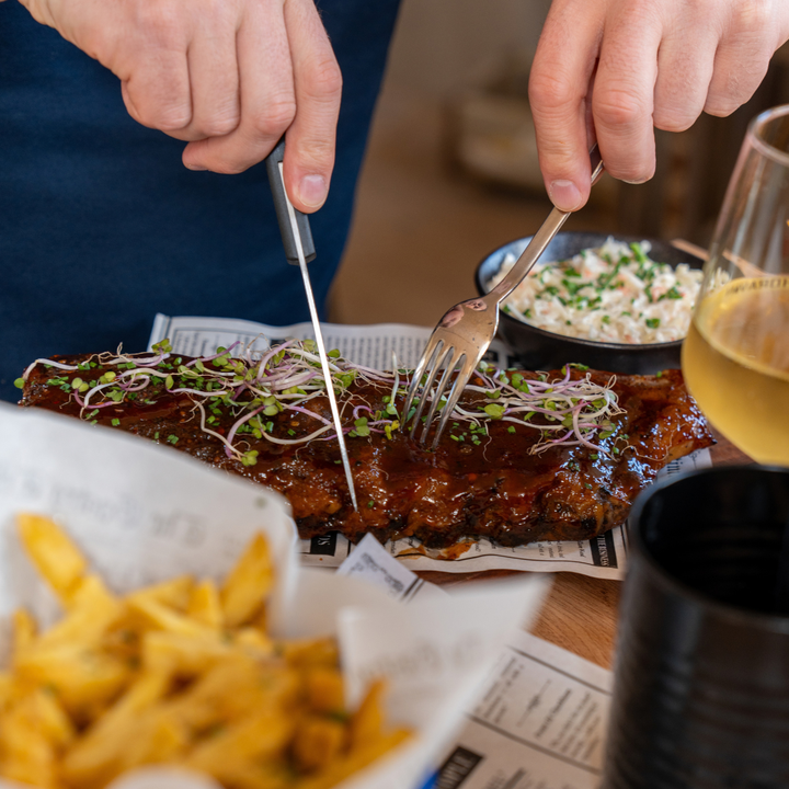 Spareribs à volenté bij De Brugwachter