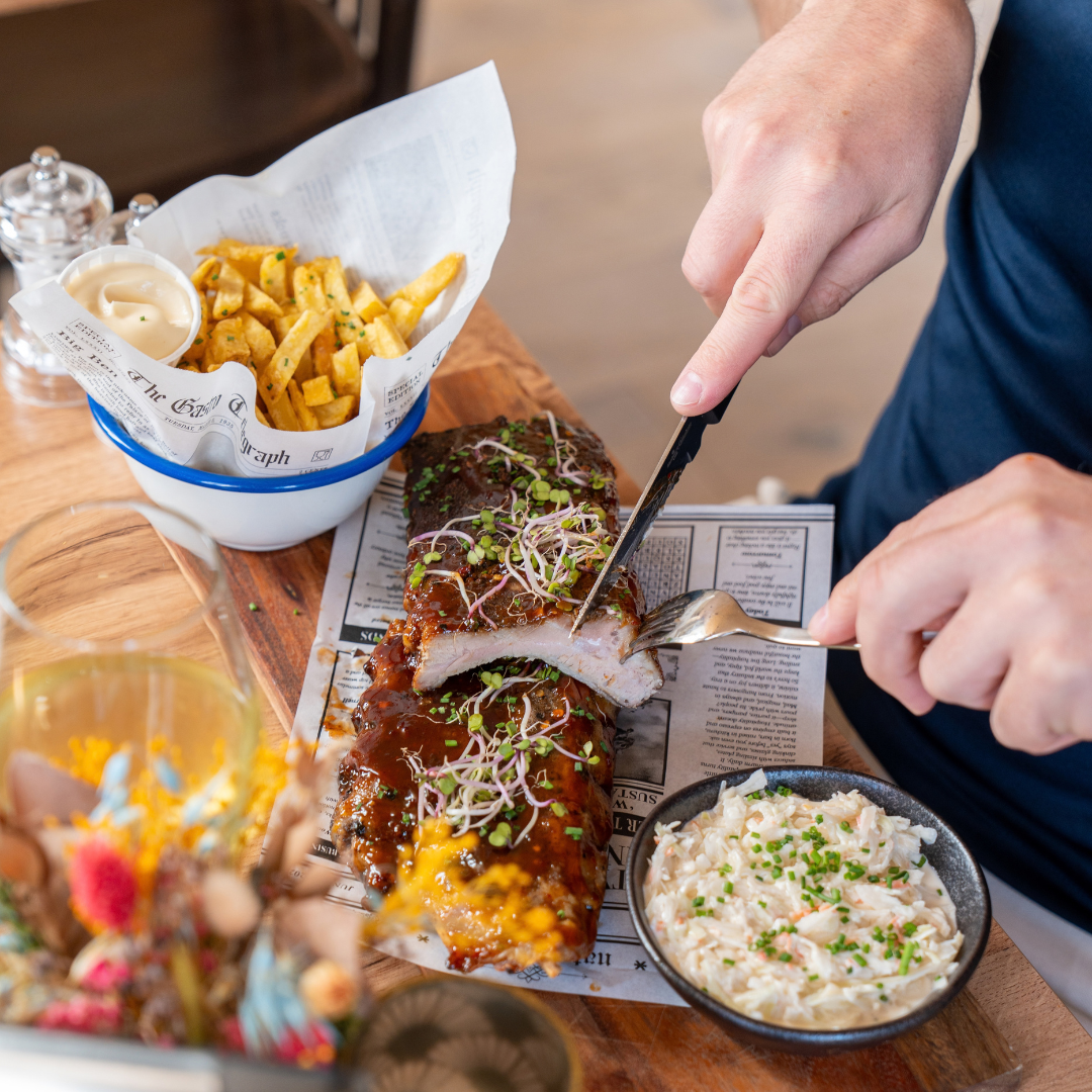 Spareribs à volenté bij De Brugwachter