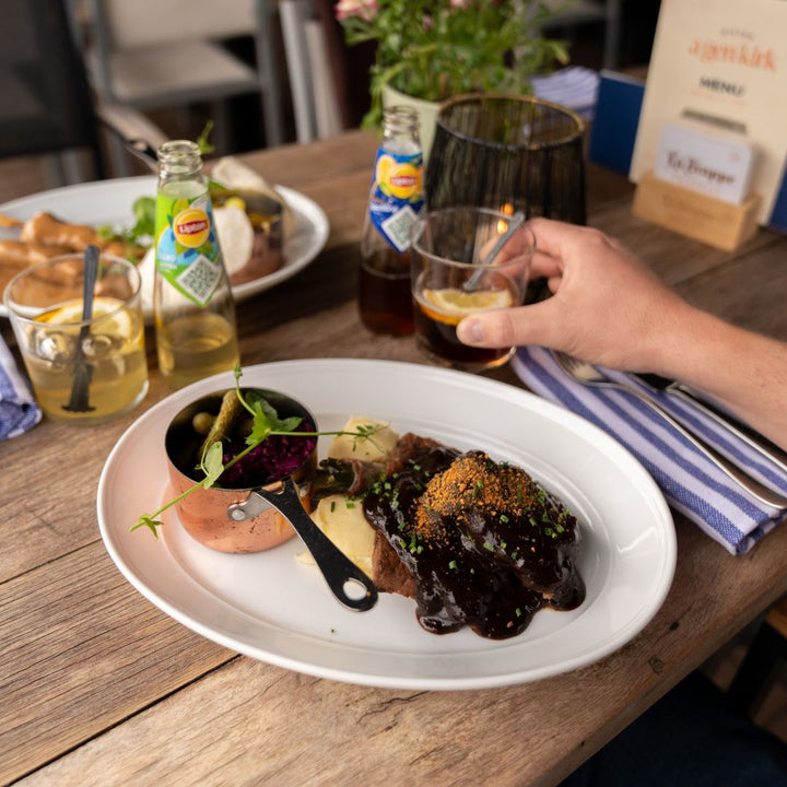 Diner bij A gen Kirk in Wahlwiller