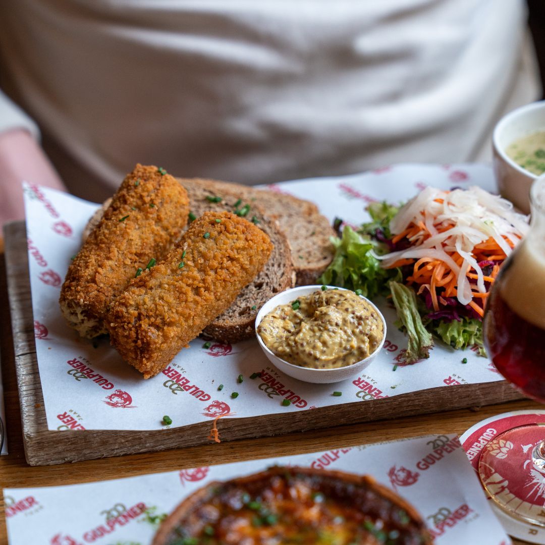 Lunch bij brouwlokaal gulpener