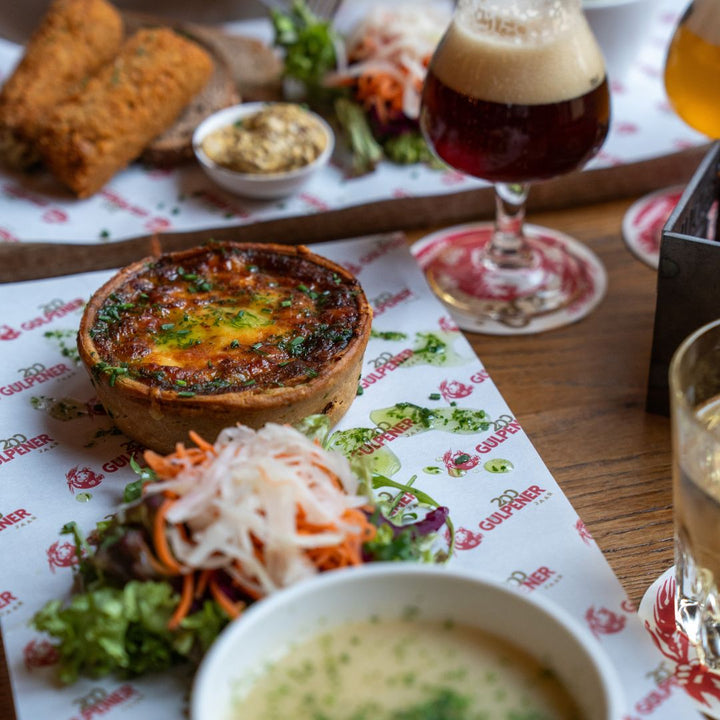 Lunch bij brouwlokaal gulpener