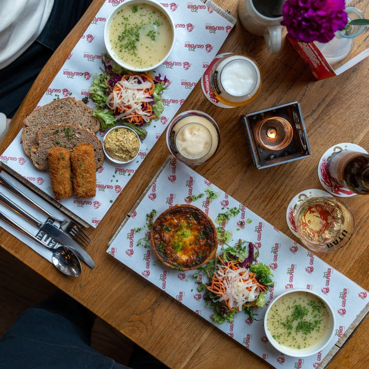 Lunch bij brouwlokaal gulpener