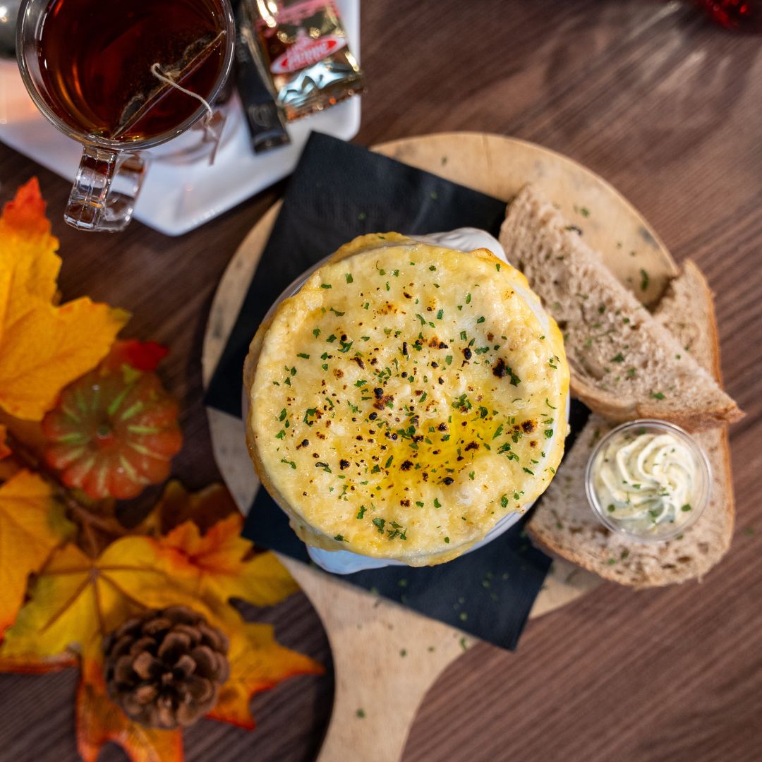 Uiensoep bij Brasserie Bruis in Brunssum