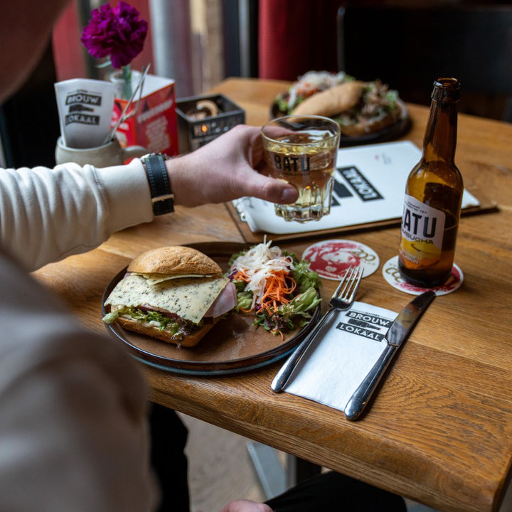 Broodje Gulpener Brouwokaal