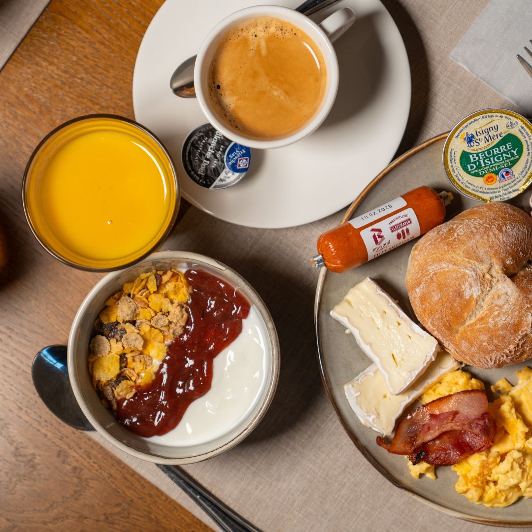 Ontbijtbuffet bij Domein Laurabos in Weert