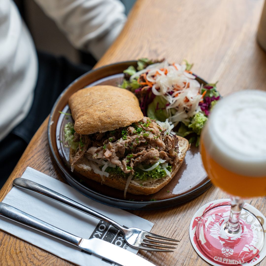 Broodje Gulpener Brouwokaal