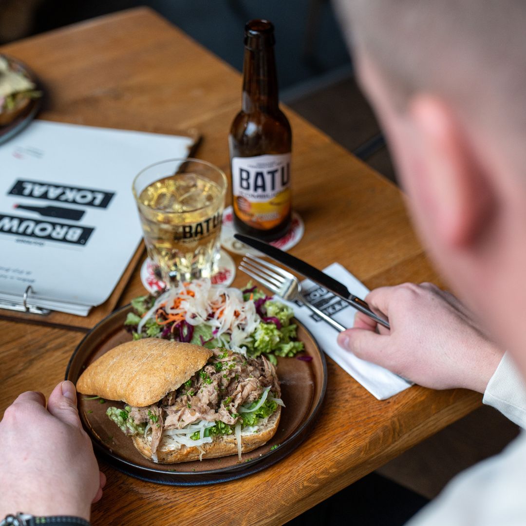 Broodje Gulpener Brouwokaal