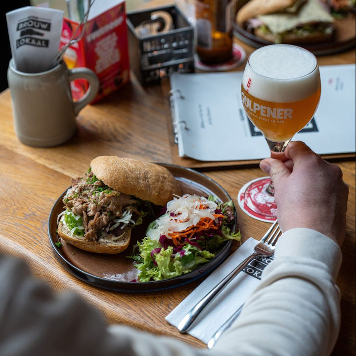 Broodje Gulpener Brouwokaal