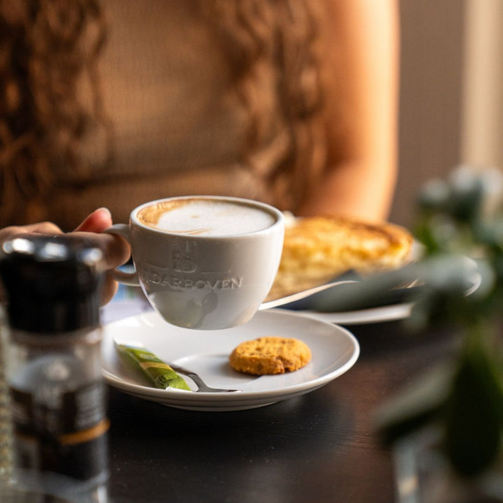 Koffie bij 't Proeflokaal van Dormio Resort in Maastricht