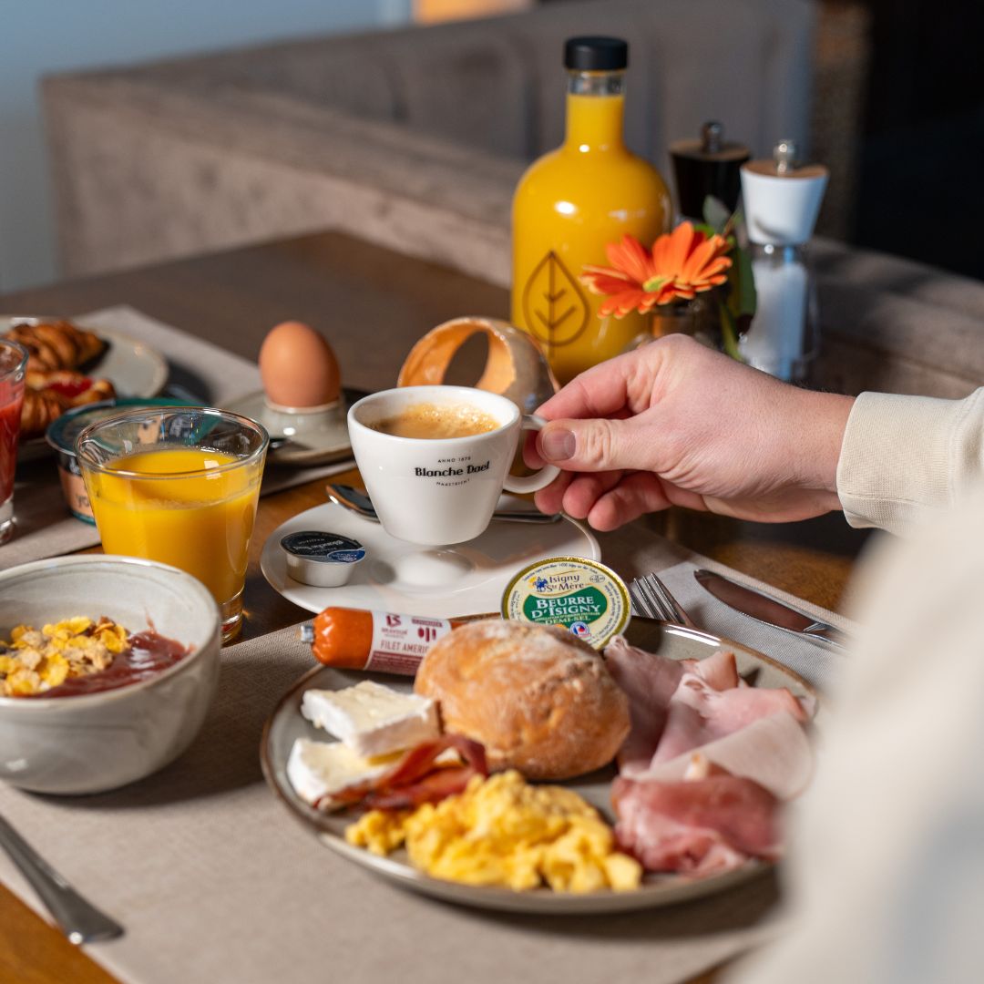 Ontbijtbuffet bij Domein Laurabos in Weert