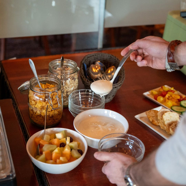 Ontbijtbuffet Hotel De Abdij van Horn