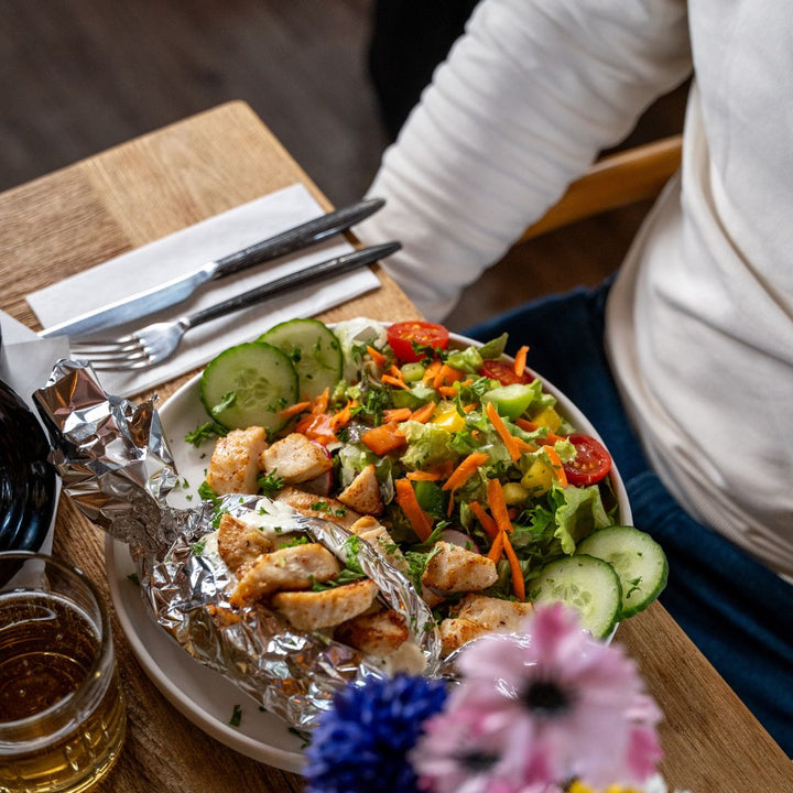 Lunch bij Amici Beach 