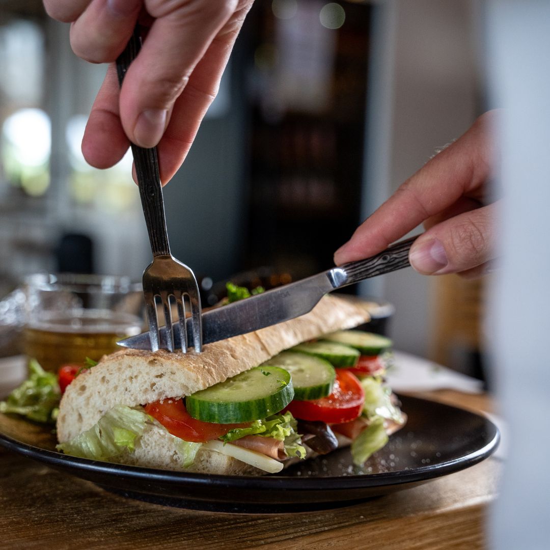 Lunch bij Amici Beach 