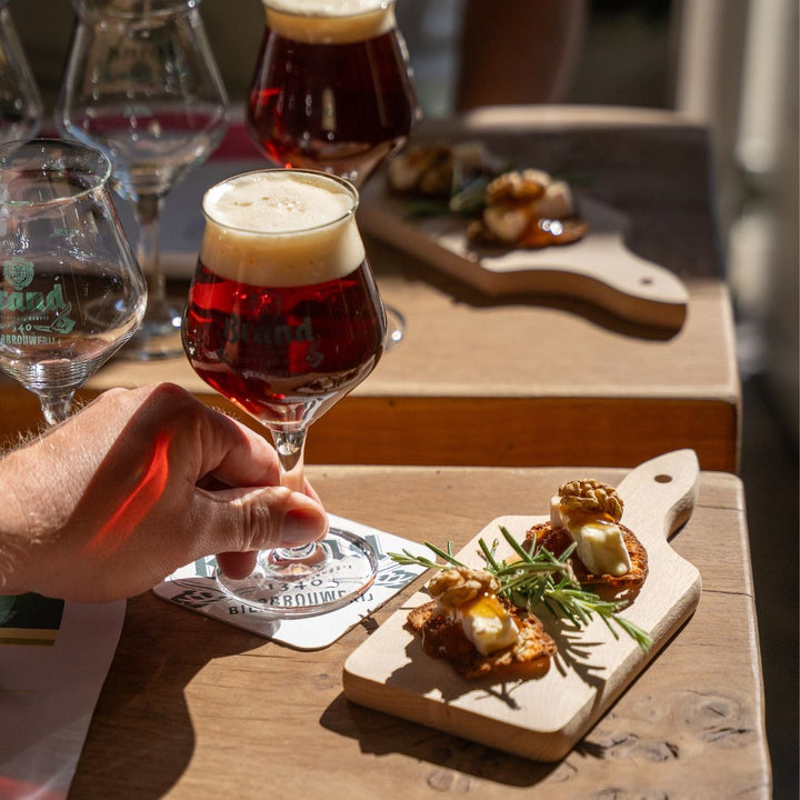 Bier & spijs proeverij Brand Bier