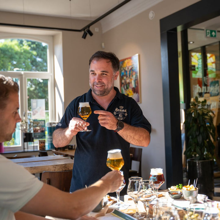 Bier & spijs proeverij Brand Bier