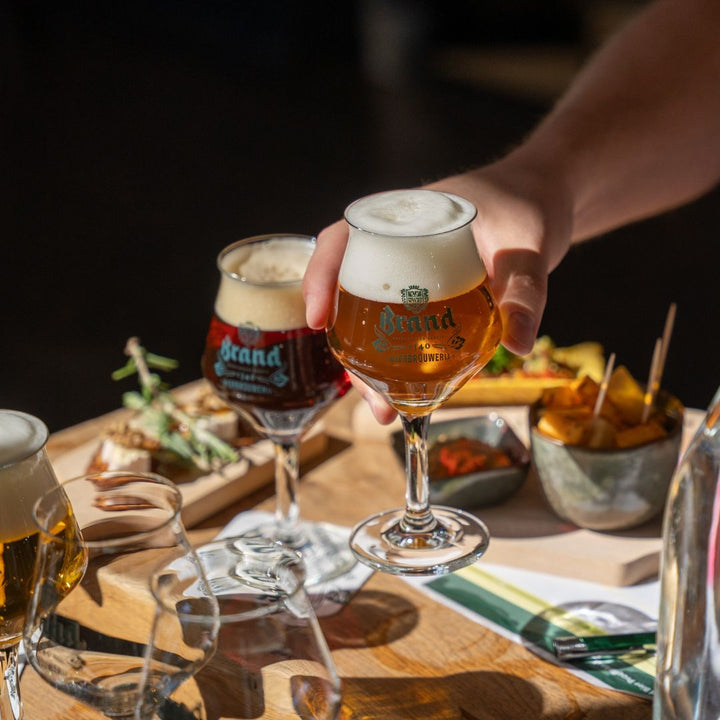 Bier & spijs proeverij Brand Bier