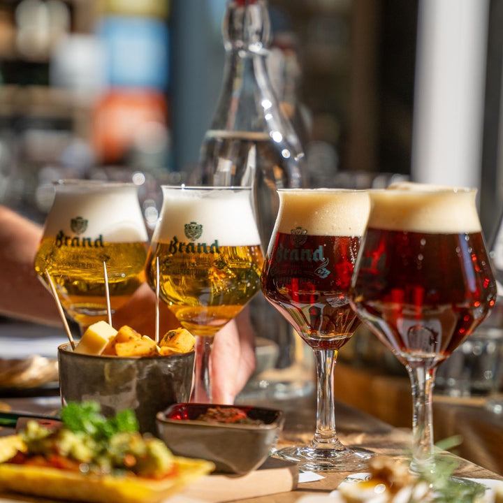 Bier & spijs proeverij Brand Bier