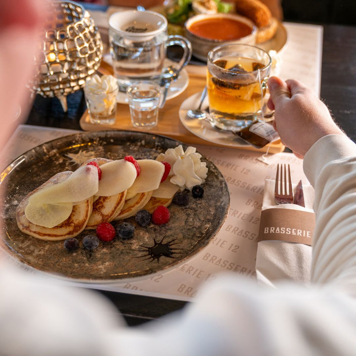 american pancakes bij Brasserie 12, in Camerig, Vijlen
