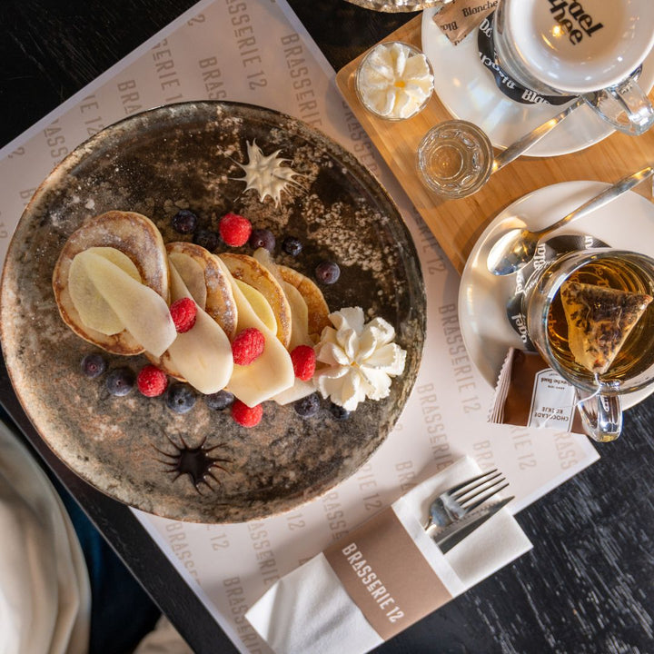 American pancakes bij Brasserie 12, in Camerig, Vijlen