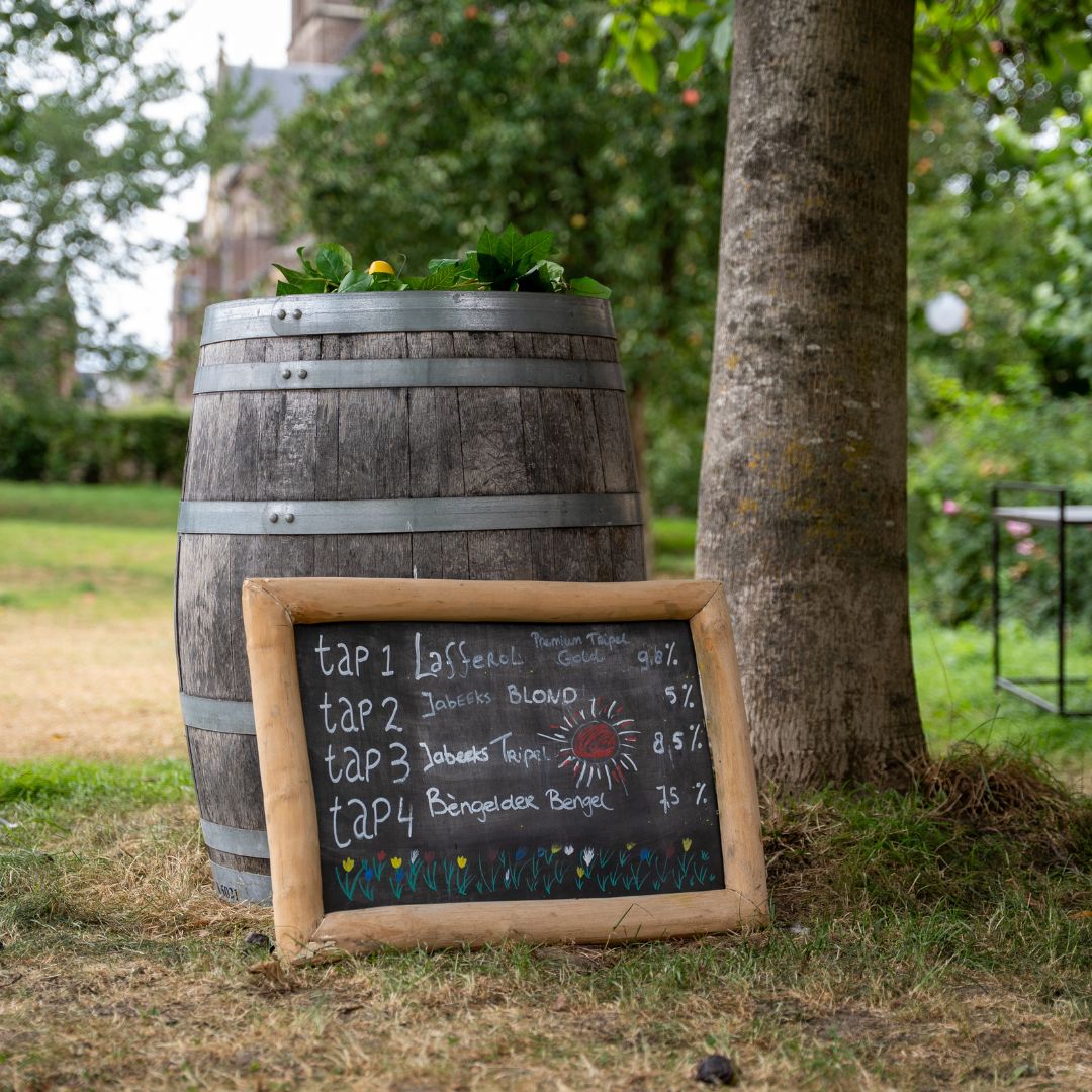 Bierproeverij bij Brasserie De Maar in Jabeek