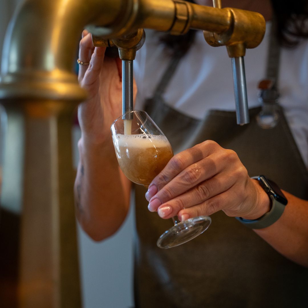 Bier tappen