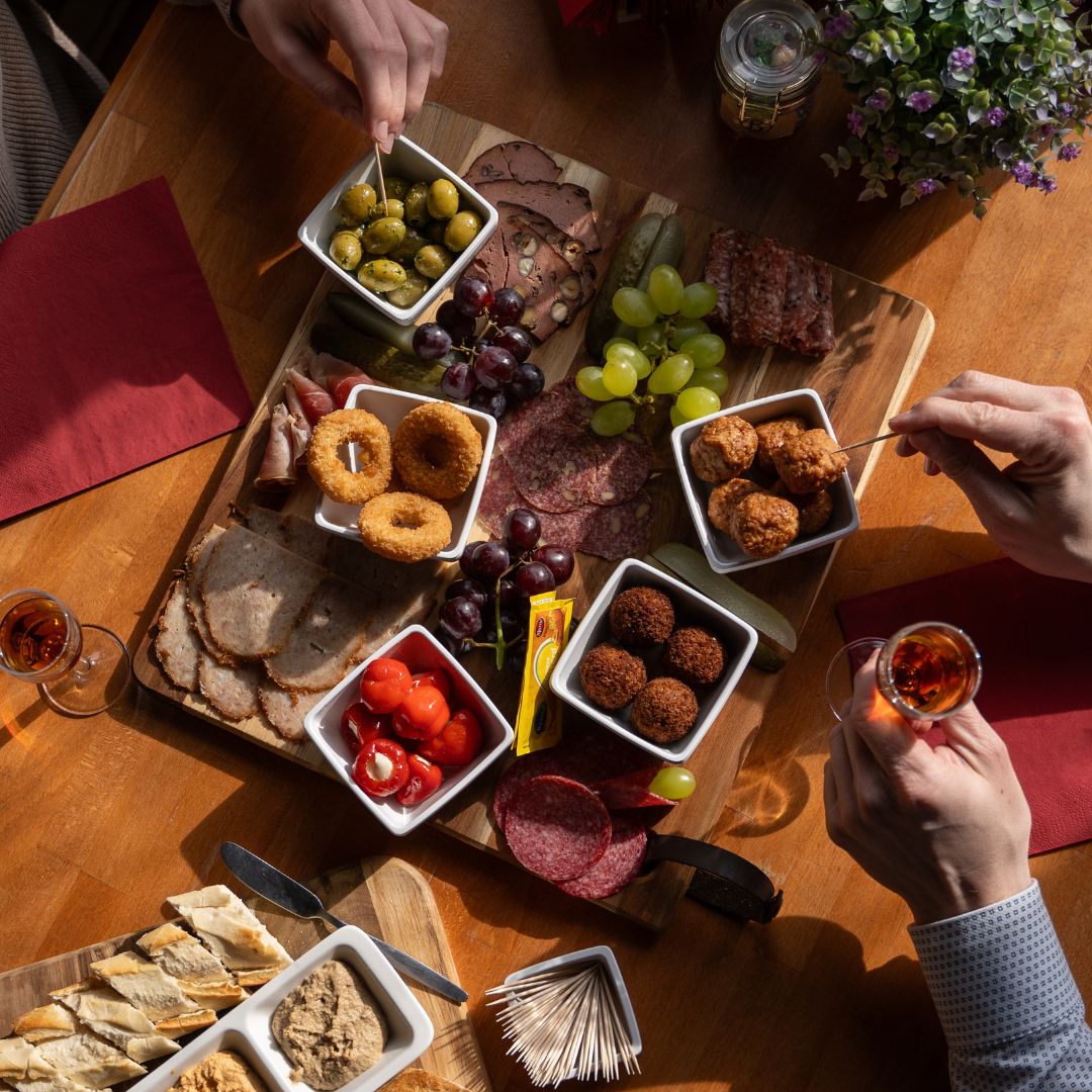 Borrelplank bij Brasserie Perron 4 in Simpelveld