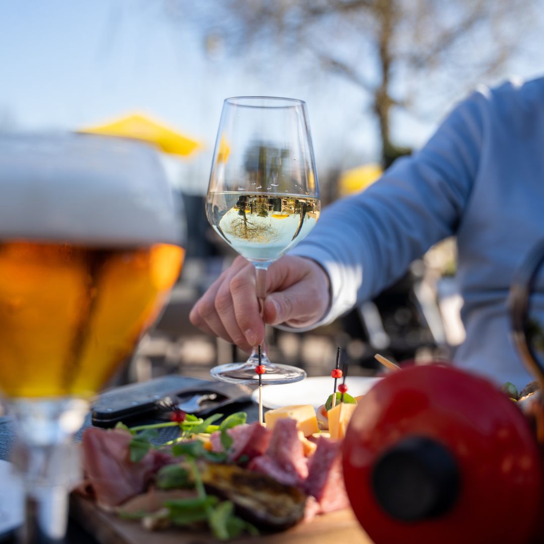 Wijn bij Buitengoed De Reünie in Eijsden