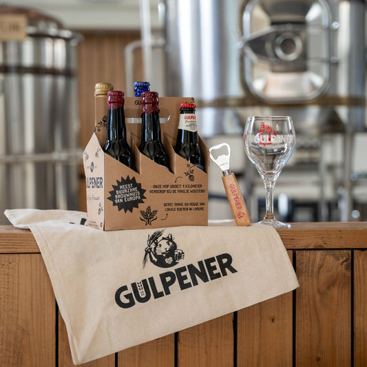 Bierpakket bij Gulpener brouwlokaal 