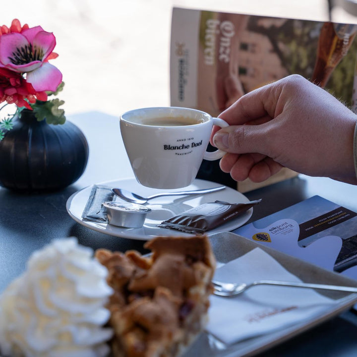 Blanche Dael koffie bij Hoeve de Bongerd