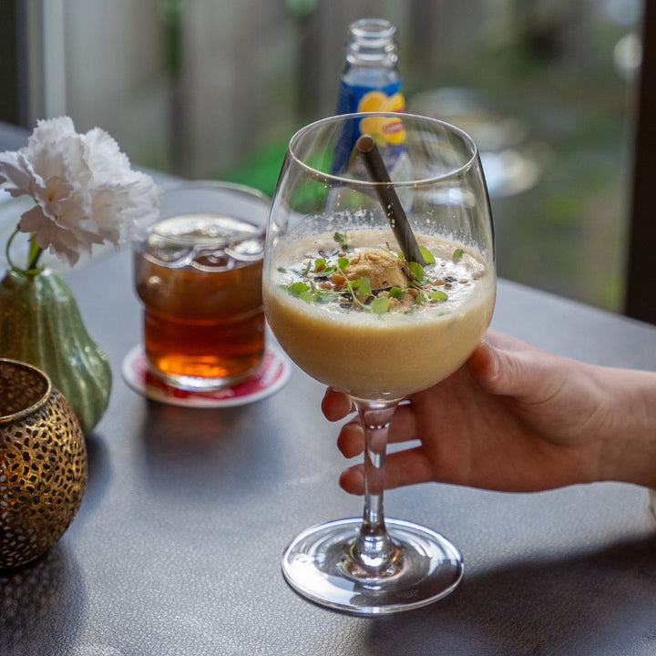 Ijscocktail bij Brasserie Bie De Groeve in Meerssen