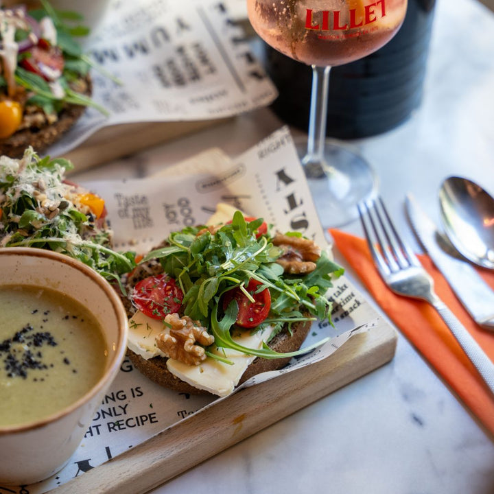 Lunchplankje bij Restobar Lure in Maastricht