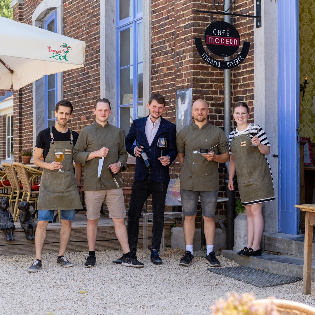 Team van Restaurant Café Modern