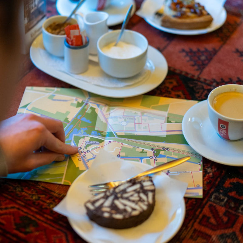 Gebak en koffie bij De Morgenstond in Griendtsveen