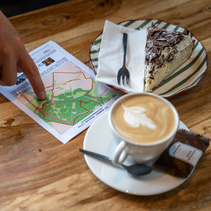 Koffie en vlaai bij De Mühle in Gangelt
