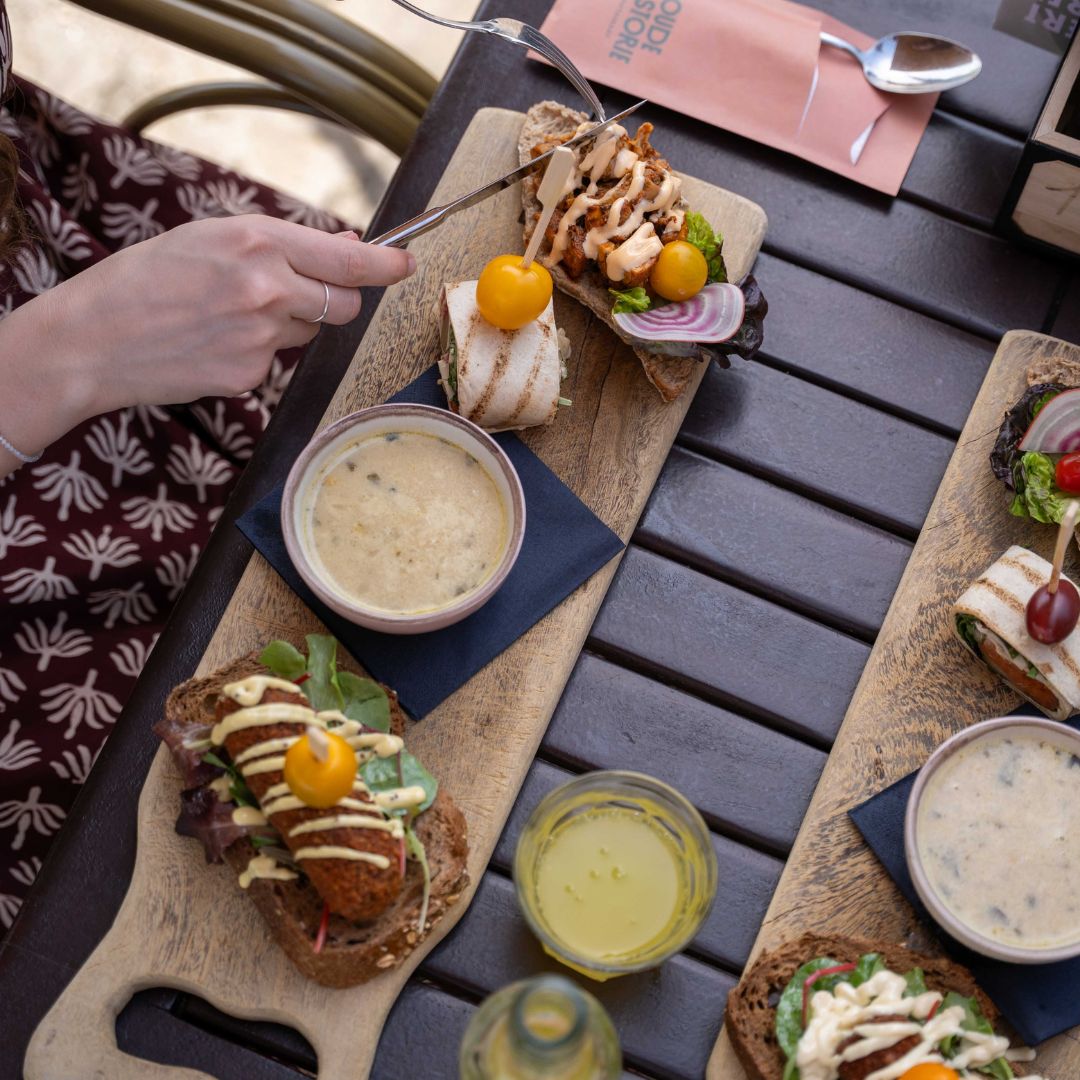 Lunchplank Tuinrestaurant De Oude Pastorie