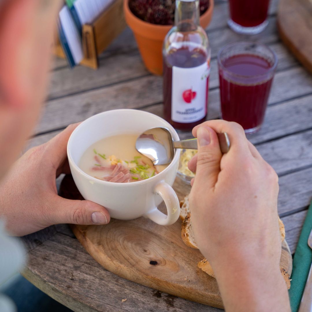 Lunch bij Pluk en Theetuin In de 7e Hemel