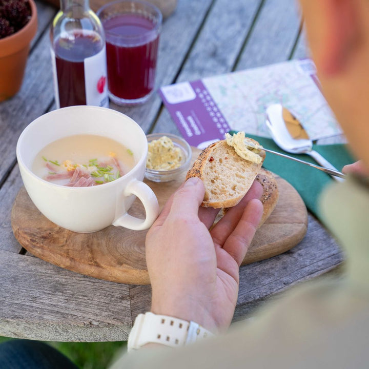Lunch bij Pluk en Theetuin In de 7e Hemel