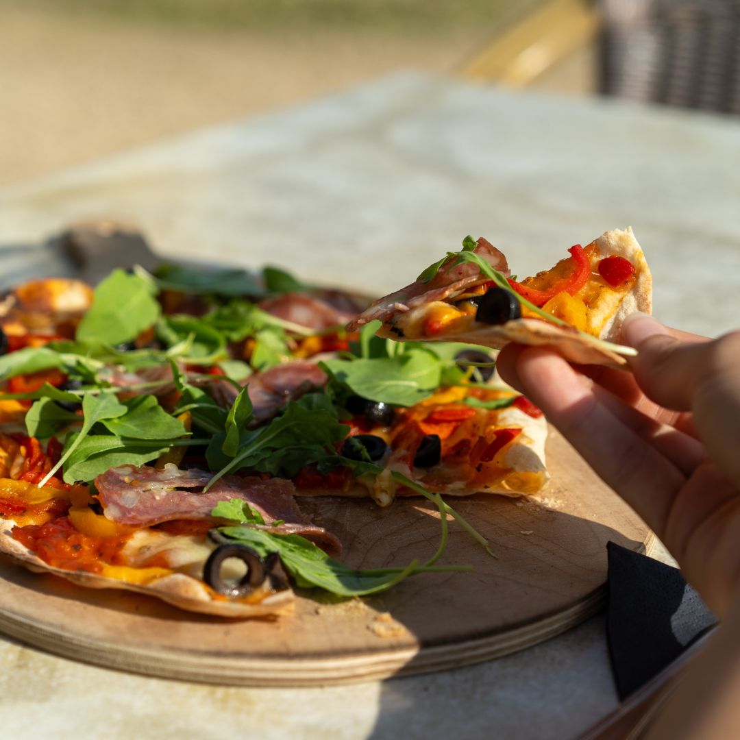 Flammkuchen bij Buitengoed Slavante