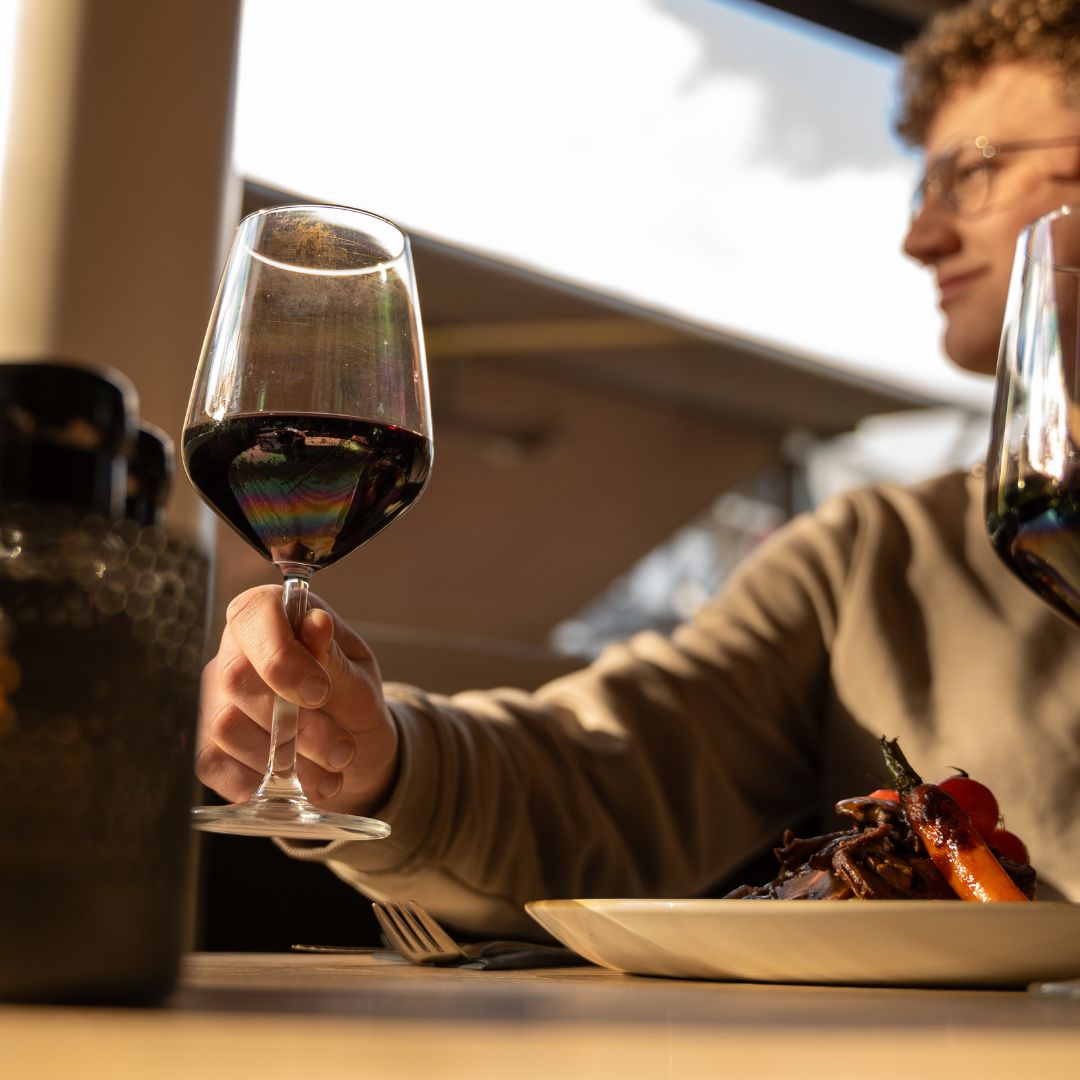 Wijn bij wildavond Brasserie Rubens in Beek