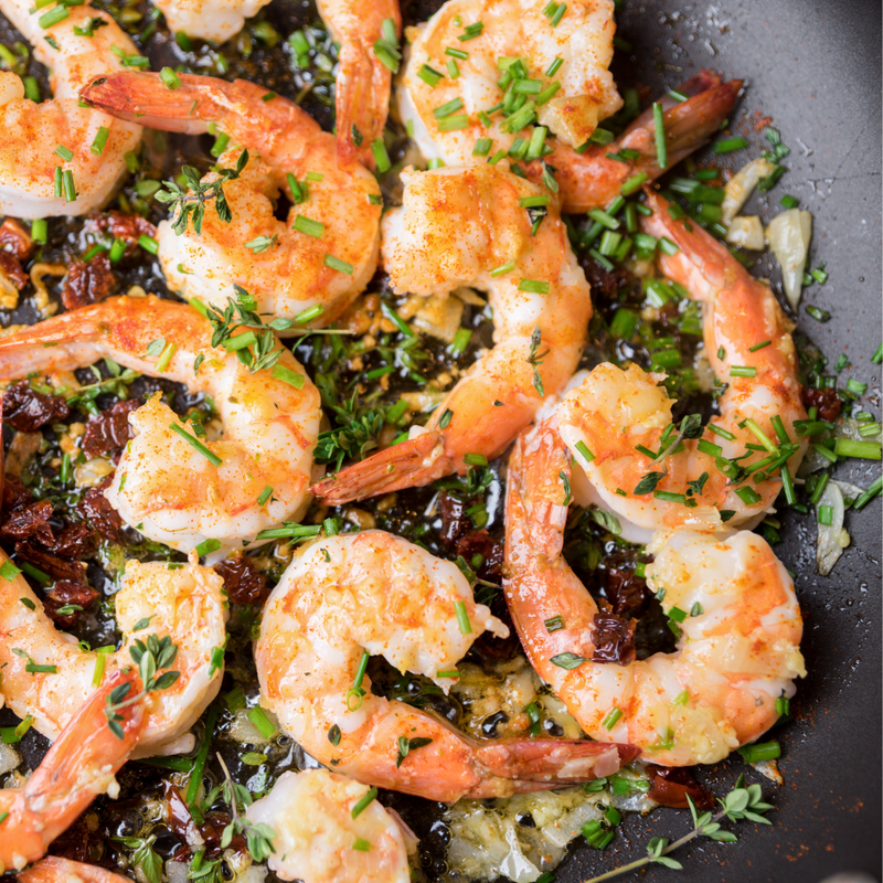 scampi van bbq