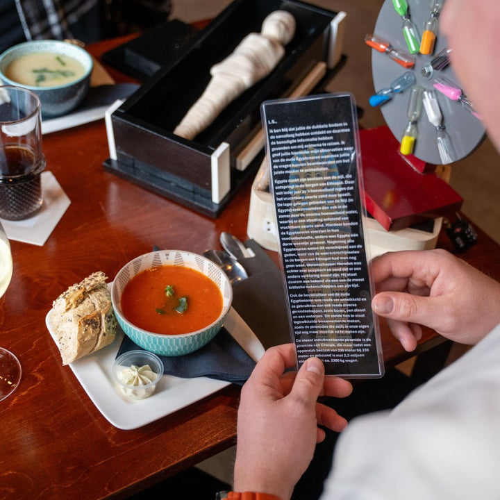 puzzelDiner bij Grandcafé Bie de Tied in Kelpen-Oler