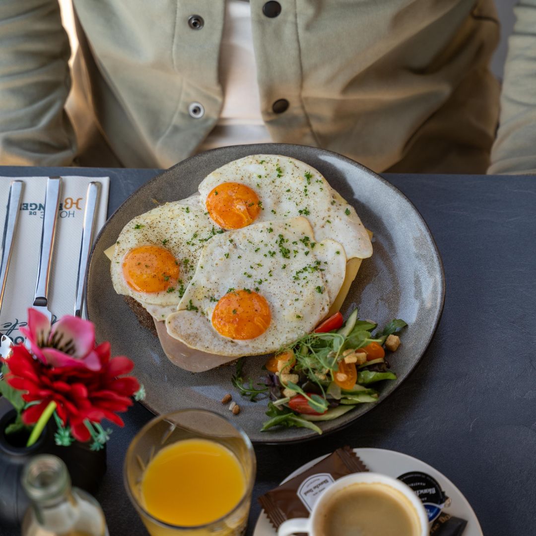 2-gangen lunch bij Hoeve de Bongerd in Beesel