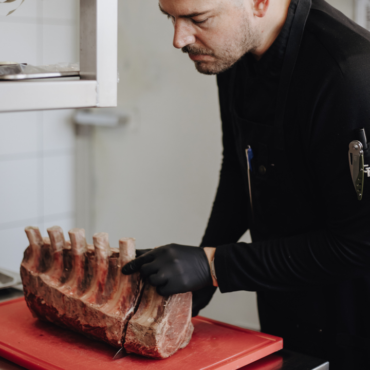 Txogitxu steakmenu bij Carnivor Steakhouse