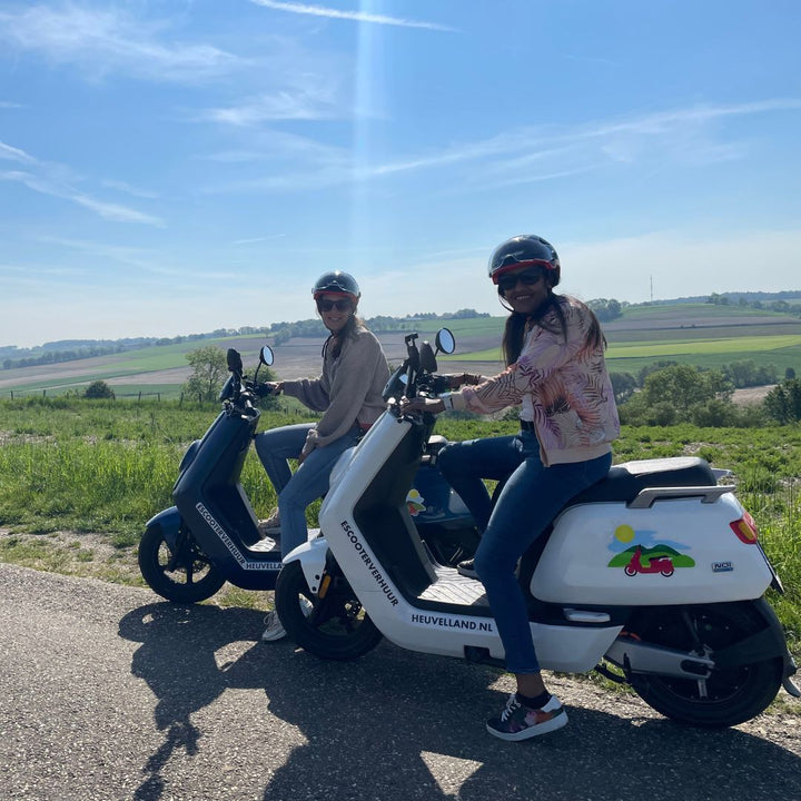 E-scooter Foto Safari in het Land van Kalk