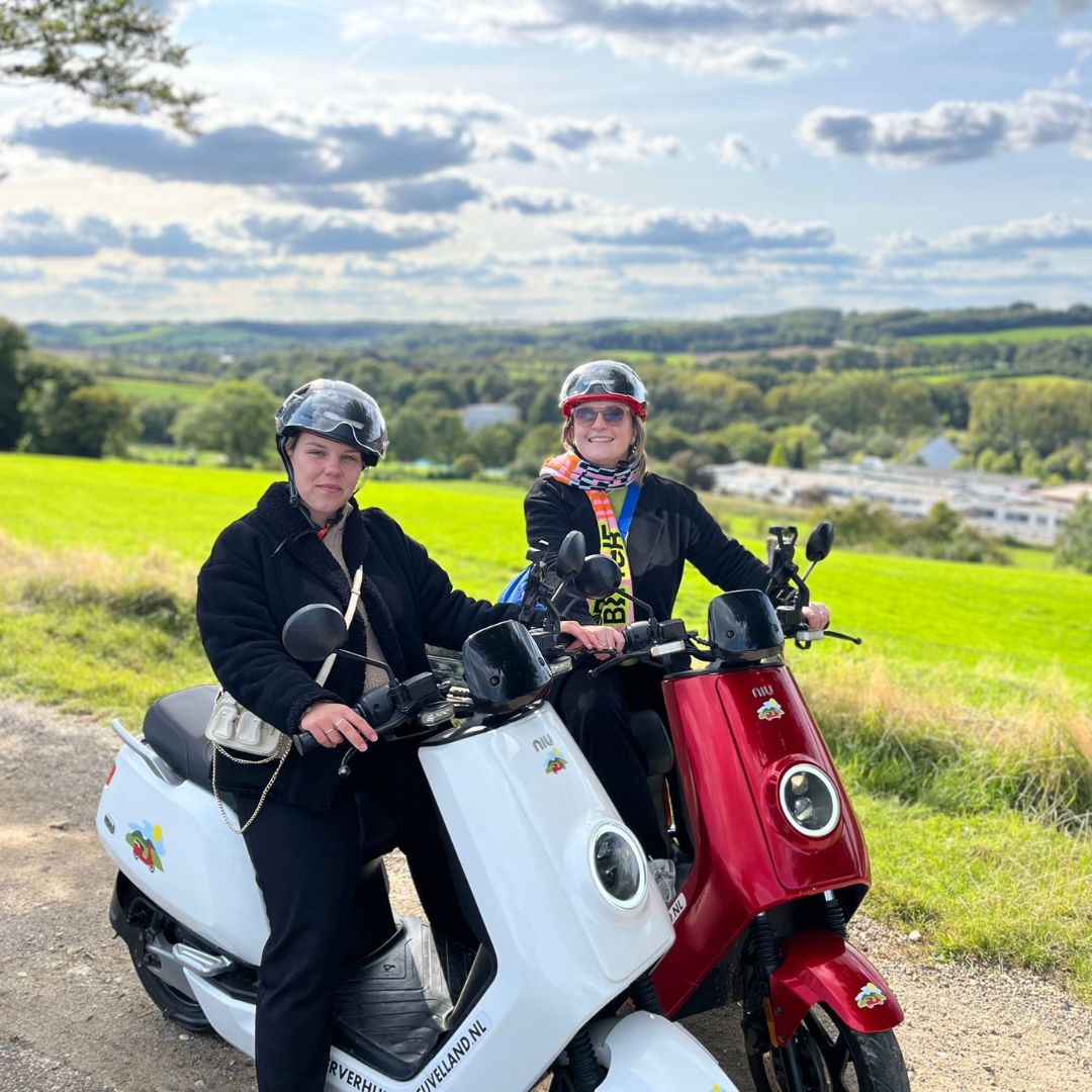E-scooter Foto Safari in het Land van Kalk