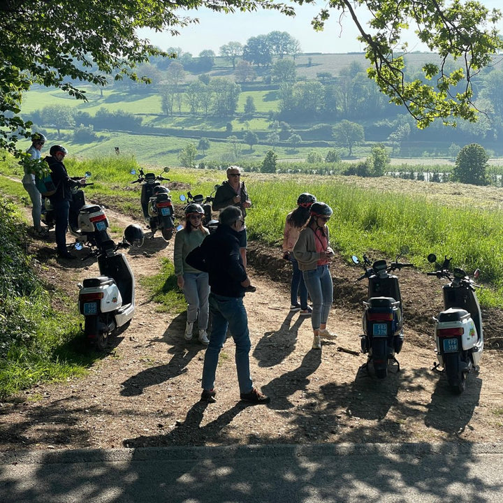 E-scooter Foto Safari in het Land van Kalk