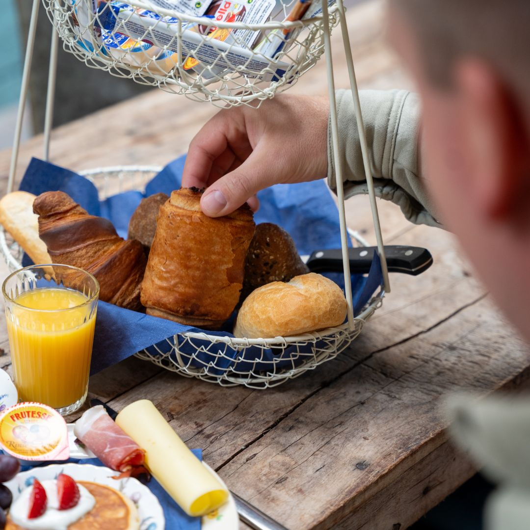 Ontbijt bij B&B Bie Janssen