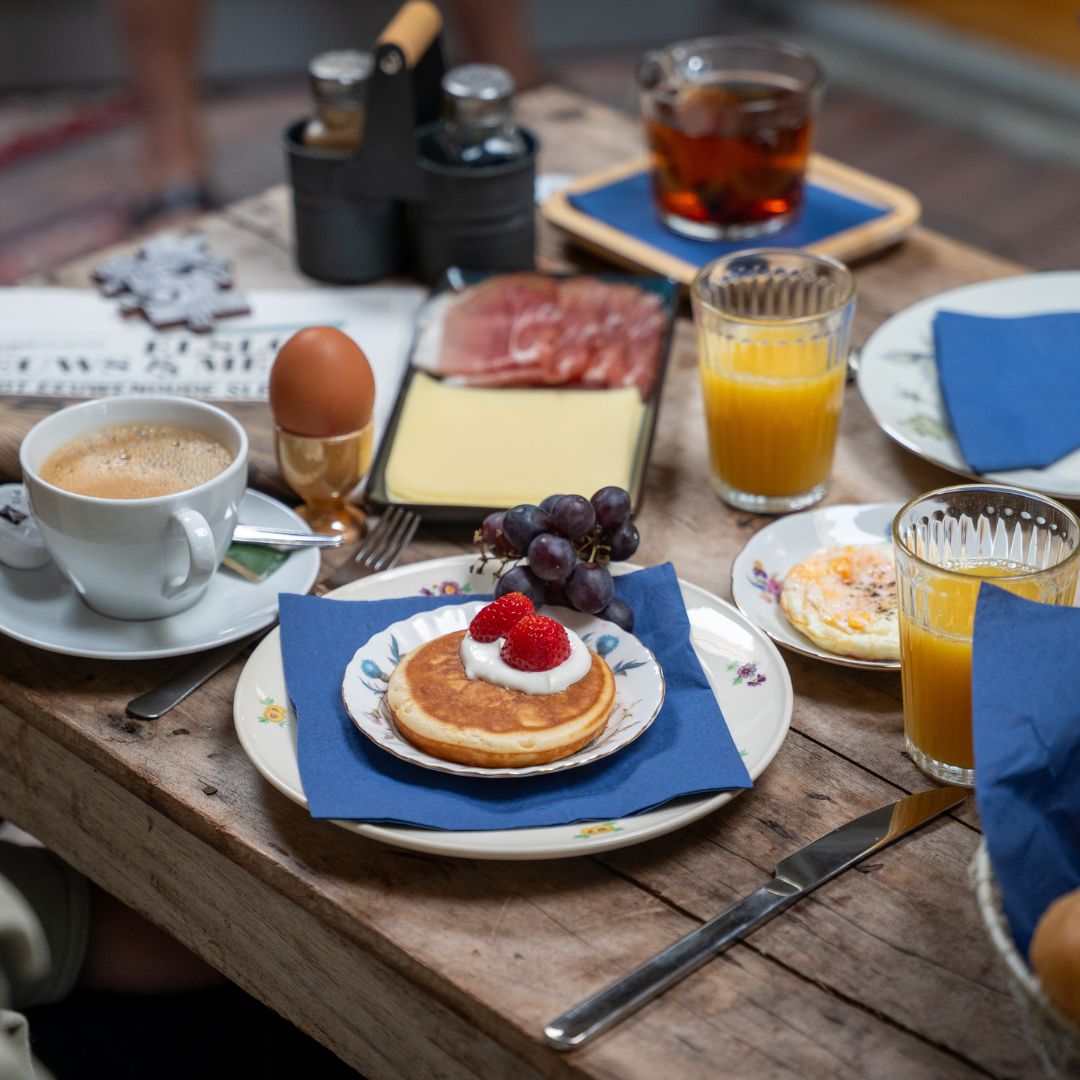 Ontbijt bij B&B Bie Janssen
