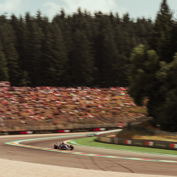 Formule 1 arrangement bij de Grand Prix van België